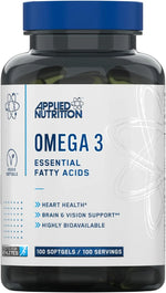 Applied Nutrition Omega 3 – Premium Fish Oil Softgels