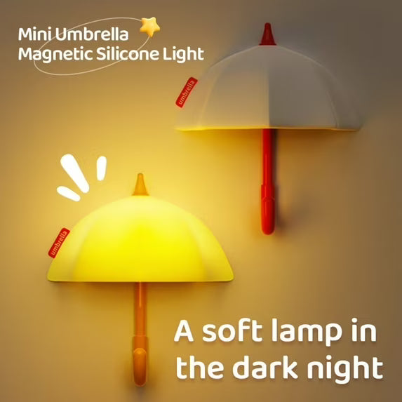 Mini Umbrella Magnetic Silicone Light – Portable LED Night Lamp – My Store