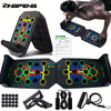 Portable Multifunctional Push-up Board Set With Handles Foldable Fitness Equipment For Chest Abdomen Arms And Back Training