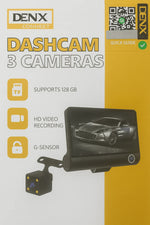 Denx - Dashcam 3 Camera System