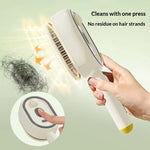 Electric Airbag Massage Comb With Mist Spray - Anti-Tangle Hair Styling Tool For Women