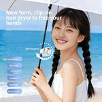 Handheld Waist Mounted Fan – Portable Rechargeable Mini Fan for Outdoor & Travel