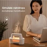 Raindrop Aroma Humidifier – Relaxing Mist & Aromatherapy Diffuser