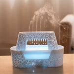 Raindrop Aroma Humidifier – Relaxing Mist & Aromatherapy Diffuser