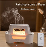 Raindrop Aroma Humidifier – Relaxing Mist & Aromatherapy Diffuser